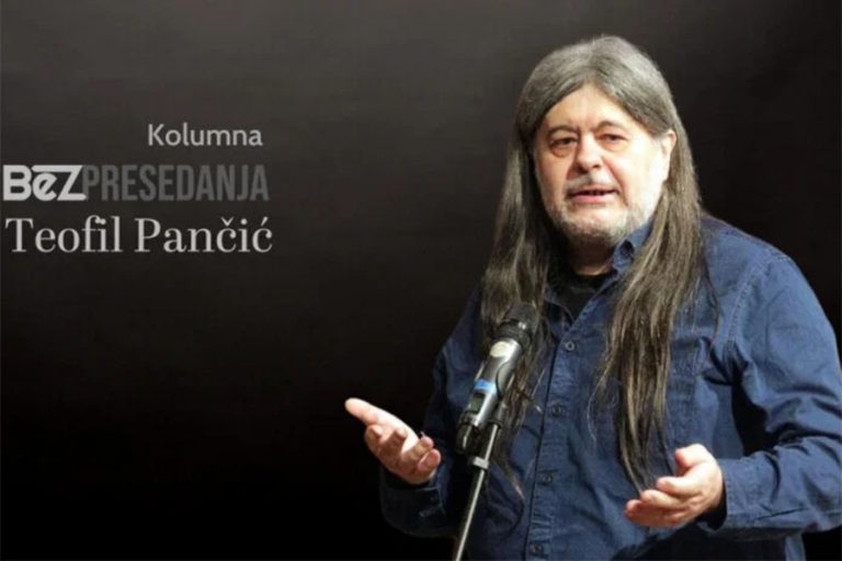 U 60. godini života: Preminuo Teofil Pančić, ugledni novinar i književnik…